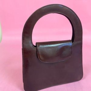 NINO BOSSI small vintage brown bag